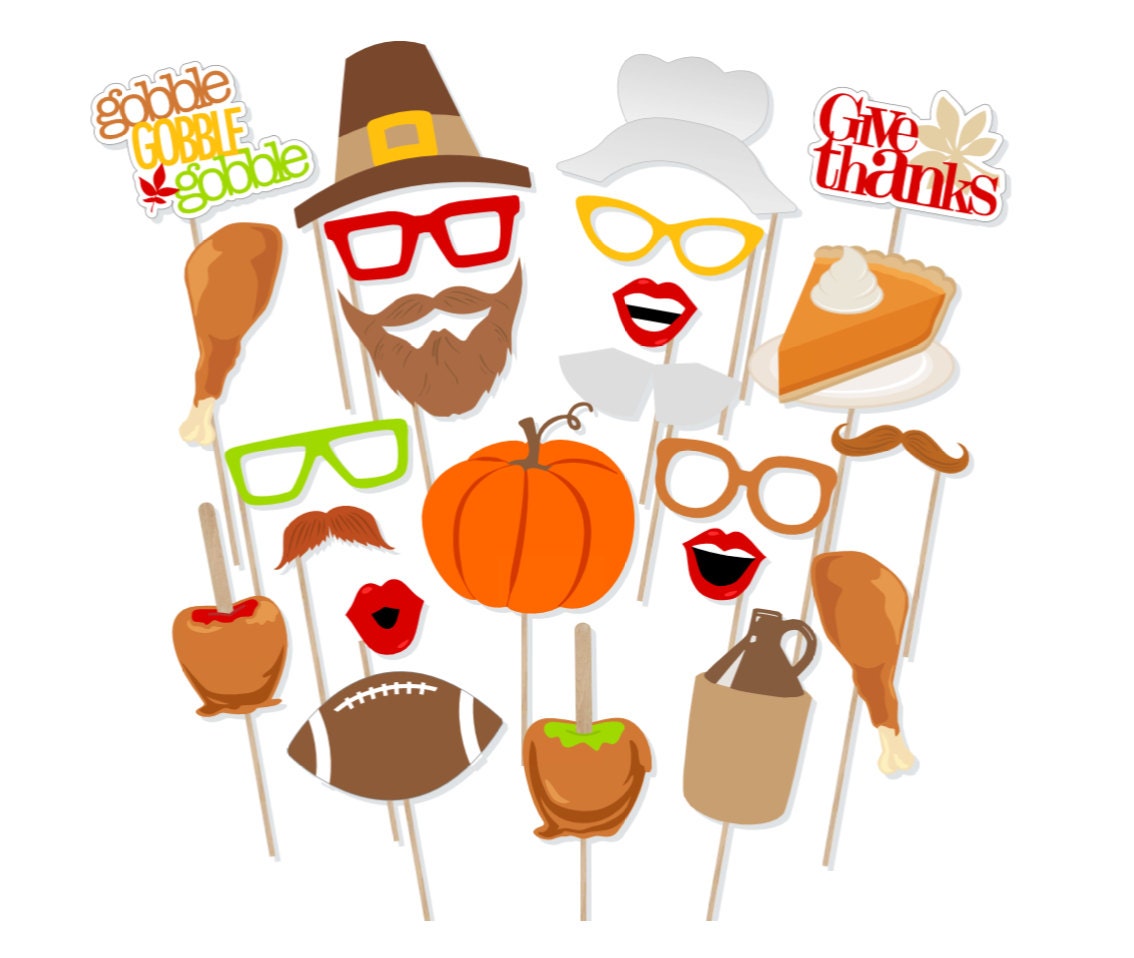 Thanksgiving Photo Booth Props Free Printable Free Printable Templates