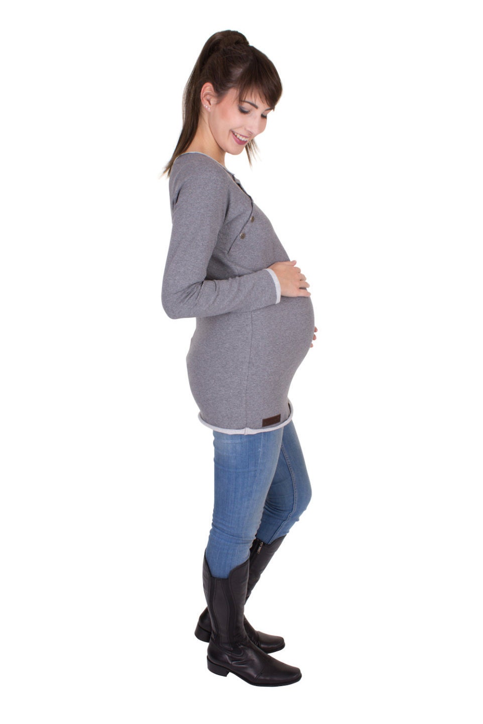 High quality breastfeeding jumper nursing sweater pregnancy