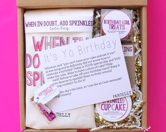 Best Friend Birthday Gift. Birthday Gift Basket. Birthday Box for Her. Birthday Gift Package. Unique Birthday Gift. Personalized Birthday.