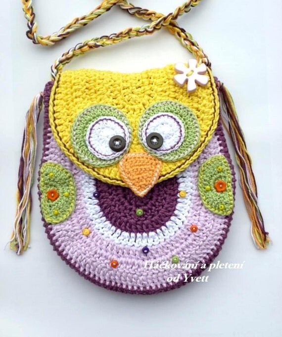 owl crochet pattern handbag Owl by handbag CrochetfromYvett PATTERN handbag crochet pattern