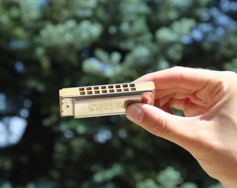 Vintage Harmonica - Melodia Relaks Harmonica - Pocket Harmonica - Mouth-Organ Harmonica - Mini Harmonica - Polish Harmonica - Made in Poland