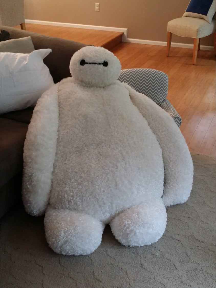 baymax pillow disney store