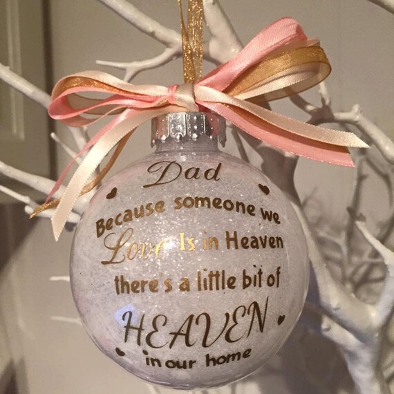 Memorial Christmas Bauble