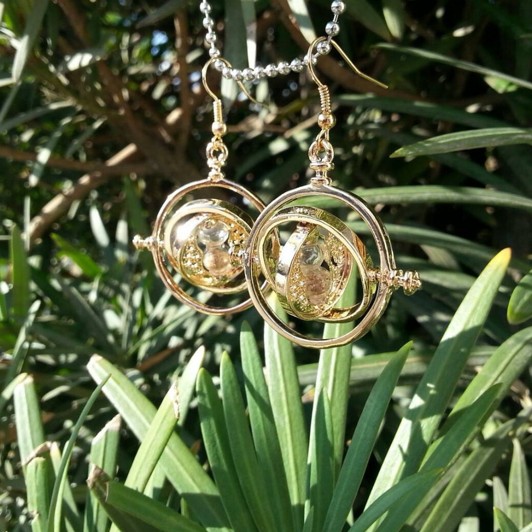 Time Turner Earrings Harry Potter Inspired by FanaticFandom