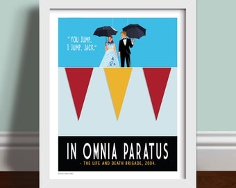 In Omnia Paratus - Gilmore Girls Art Print Poster Quote