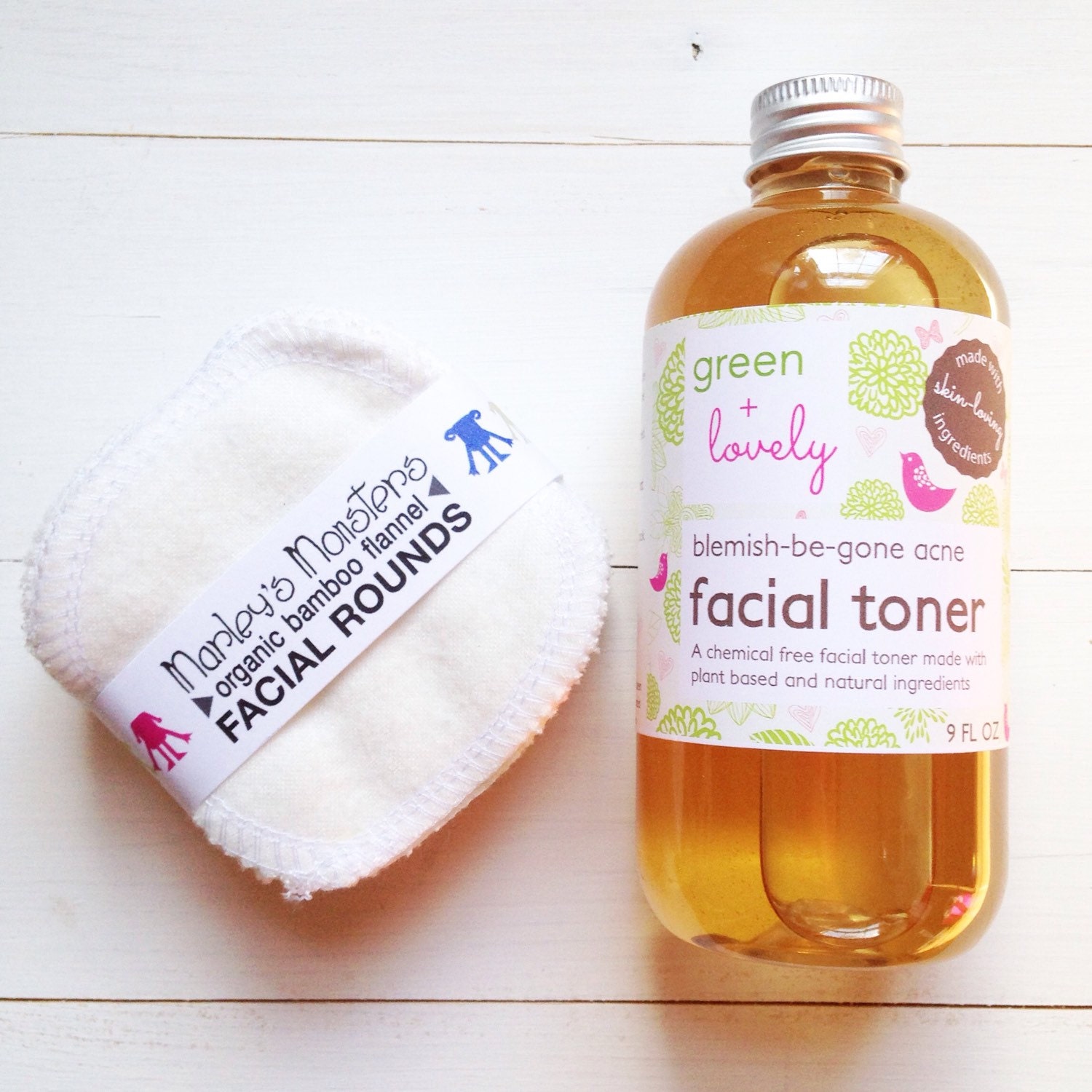 Blemish Be Gone Acne Vegan Facial Toner by GreenLovelyProducts