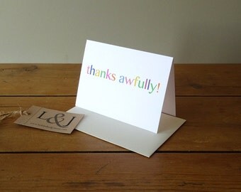 Thank You Cards, Birthday Thank You, Thank You Notes, Thank You Cards, Blank Thank Yous, Wedding Thank You, Blank Cards, Thank You Set