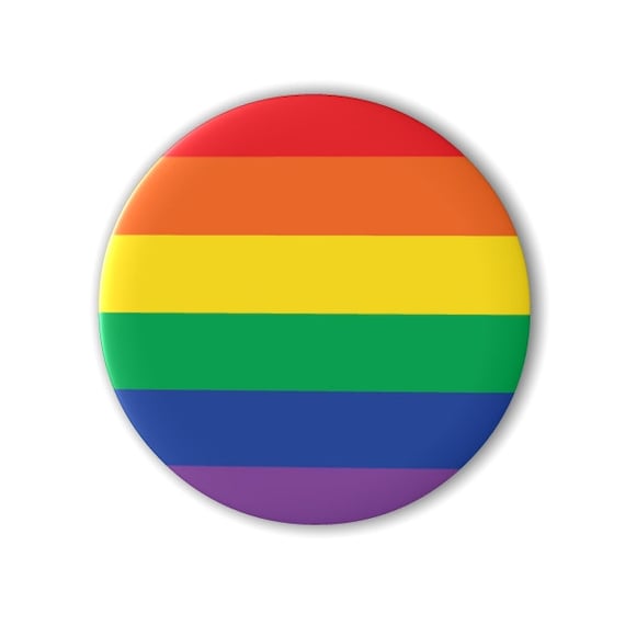 Gay Pride Button Badge 25mm Button Badge 1 Button Badge