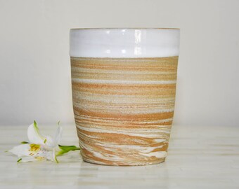 Pottery, Pottery Vase, Utensil Holder, Wheel Thrown Pottery, Pen Holder, Flower Vase, Vase, Wheel Thrown Pottery, Stoneware, Modern, Gift