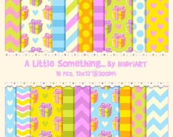 Birthday Digital Paper, Birthday Pattern