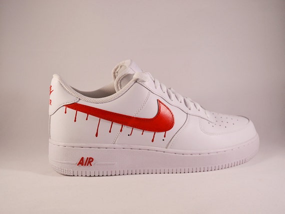 air force 1 blood drip