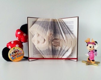 Disney Wedding gift - Disney mickey ears, Mickey mouse party decorations, Disney Engagement, Mickey Mouse, Disney Decorations, Book Art, 001