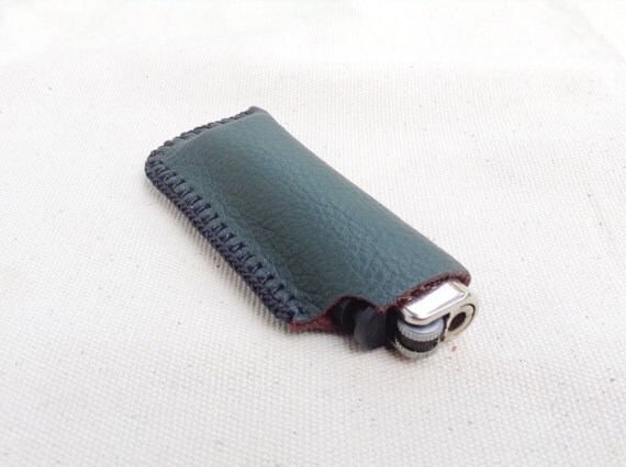Bic Lighter Cover / Leather Cigarette Case / Men Accessories