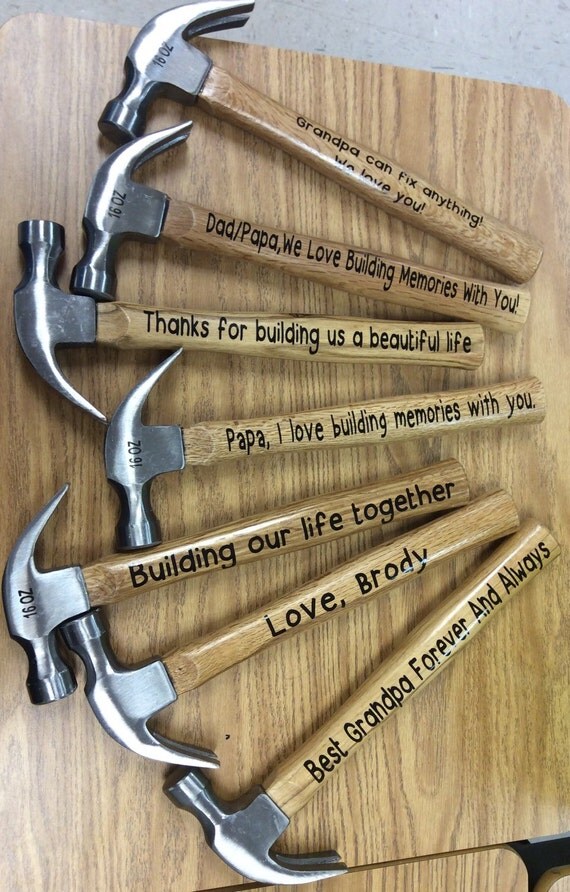 Personalized Hammer Gift for men Father's Day by ...
