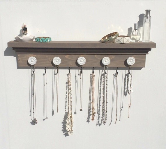 Jewelry Organizer Hanging Jewelry Shelf by