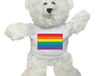 teddy bears and rainbows
