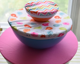 Trio reusable bowl cover