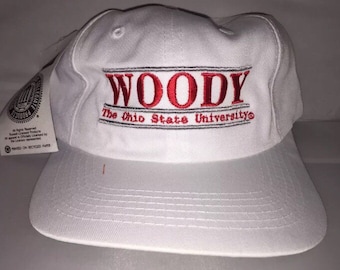 Vintage Woody Ohio State Buckeyes Snapback hat cap rare 90s The Game bar NCAA College