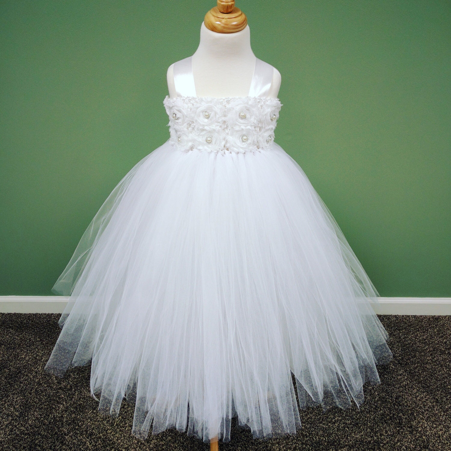 white tutu dress