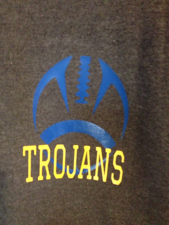 Boys Team Football Sweatshirt with Team Name by SweetTsMonograms