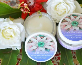 Geranium Frankincense face cream