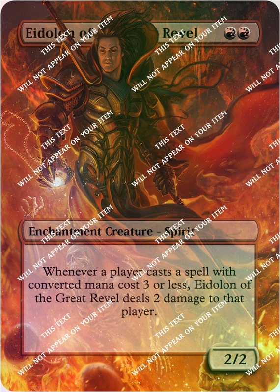 Eidolon of the Great Revel Magic Casual Play Only by LethixGaming