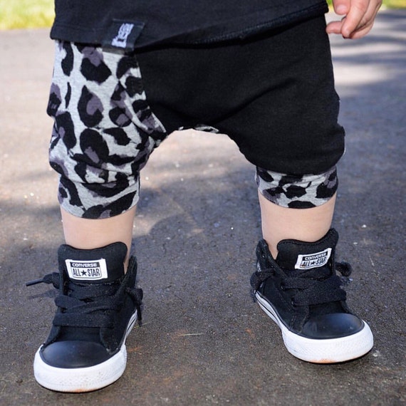 Trendy baby harem shorts / Hipster toddler by PoshKiddosapparel