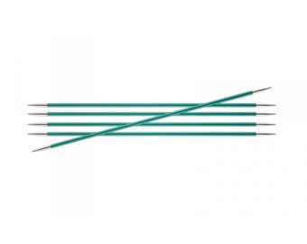 Zing , double pointed knitting needles , KnitPro Zing DPNs , 20cm DPNS, 13 sets together, sizes 2.00 mm - 6.00 mm, knitting needle sets.