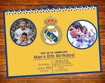 Chivas de Guadalajara Personalized Invitation Digital