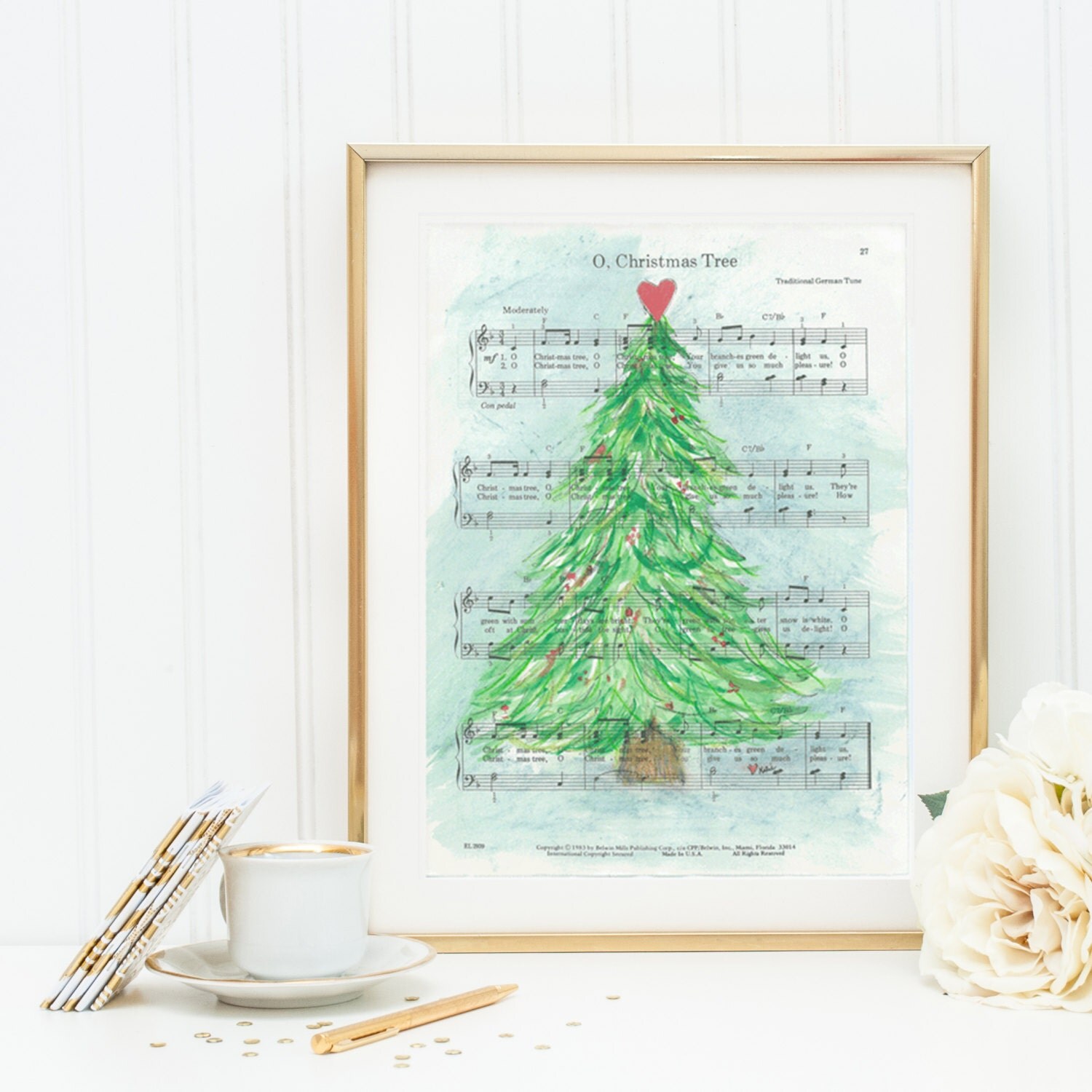 o christmas tree sheet music christmas tree watercolor o christmas tree sheet music christmas tree watercolor