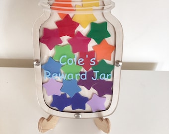 Reward chart,Behaviour chart,potty training,Childrens reward jar,Childrens reward jar,reward system,kids reward chart,chore chart
