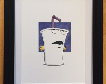 Master Shake, Aqua Teen Hunger Force, Prints, Cartoon Network, Adult Swim