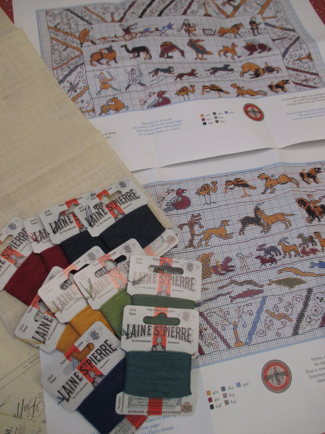 Sajou Museum & Heritage Bayeux Tapestry Embroidery Kit Bayeux