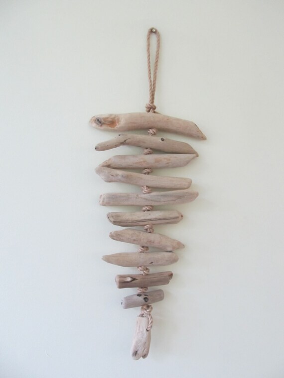 Light Color Driftwood Wall Art 24 Driftwood Wall by LonelyBeach