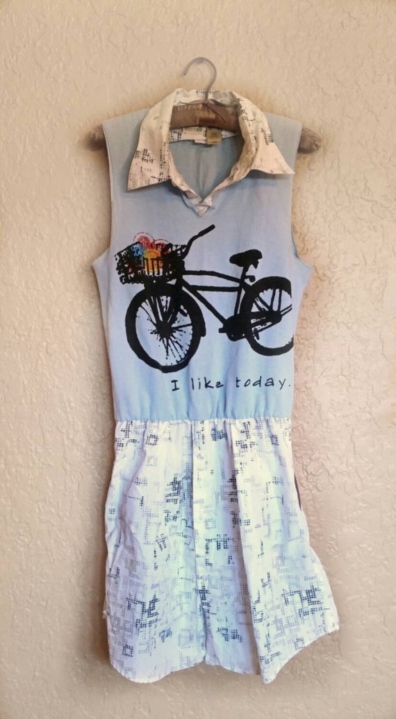 upcycled t shirt dress