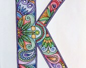 Colouring Pages for Adults and Creatives by PatternPixie on Etsy