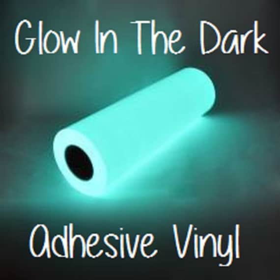 Glow In The Dark Adhesive Vinyl 12x12 Sheet Halloween Vinyl
