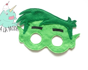 Beast Boy Inspired Mask
