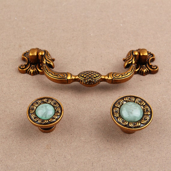 Vintage Style Drawer Knob Pull Handle Dresser Knobs Pulls