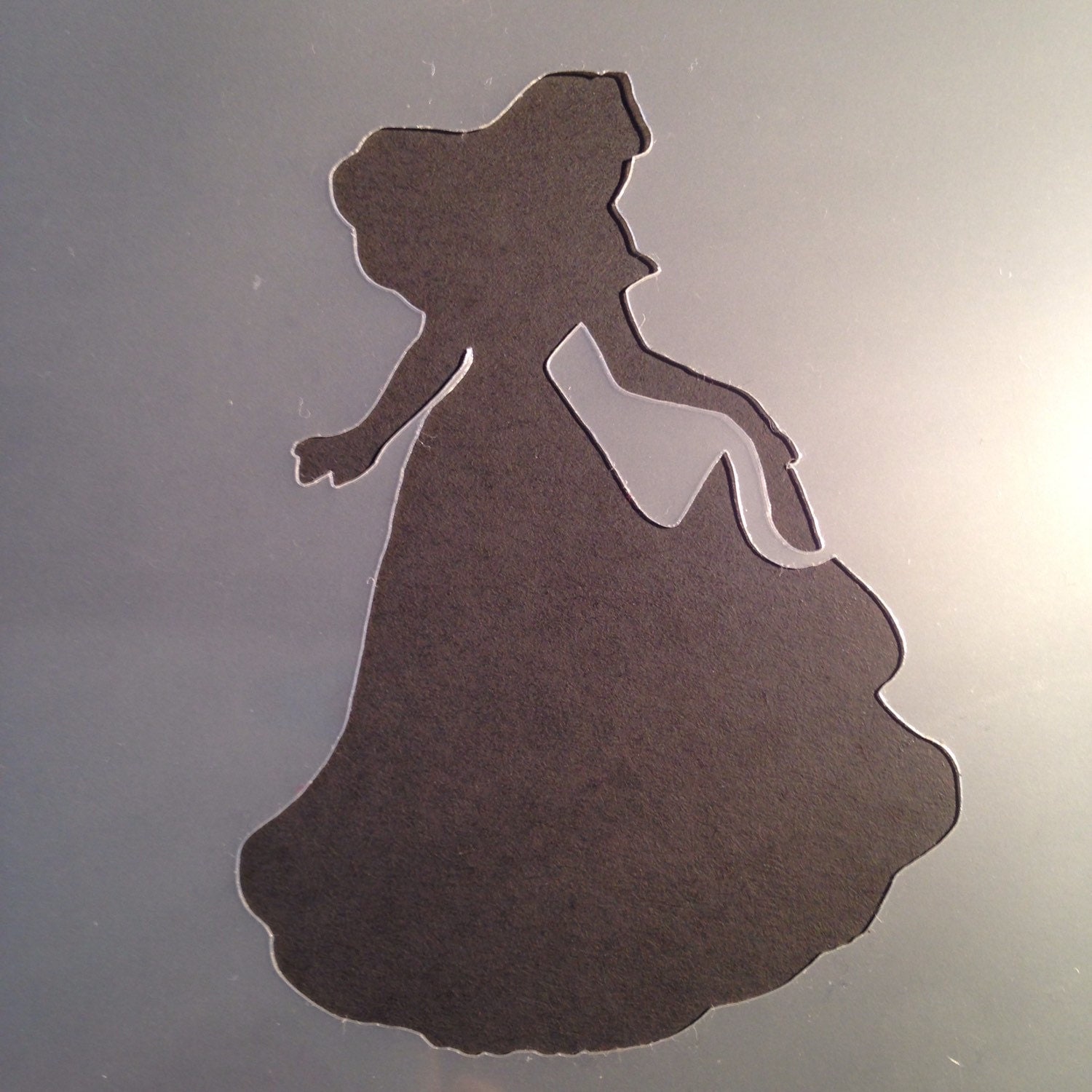 Disney princess stencil aurora craft silhouette Girls bedroom