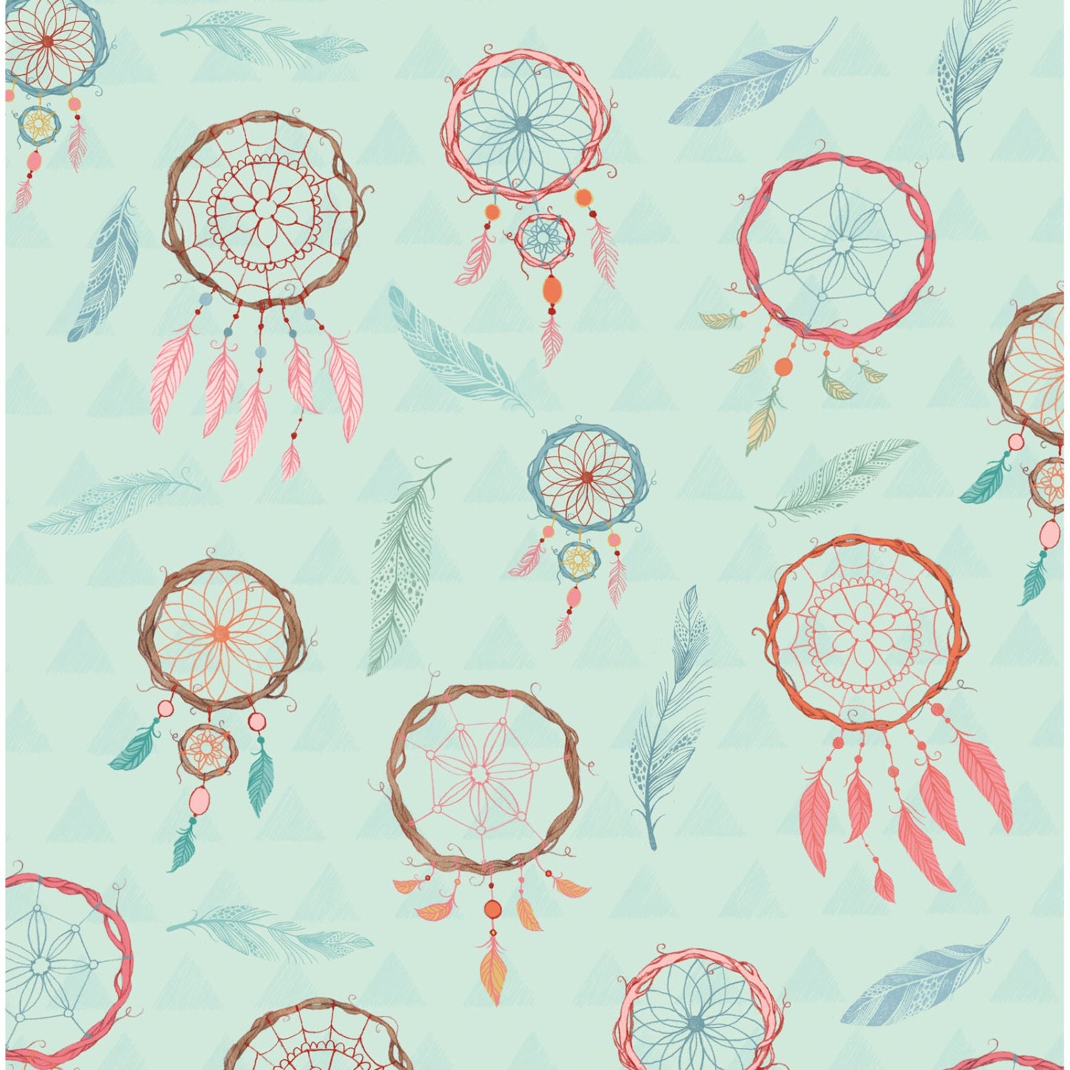 Dream Catcher FabricGirl's Cotton FabricModern Quilting