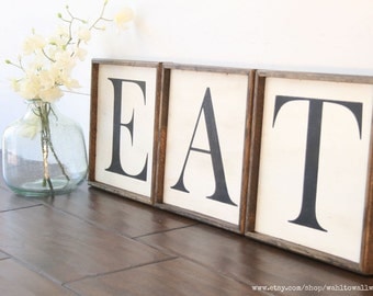 eat letters | etsy eat letters | etsy