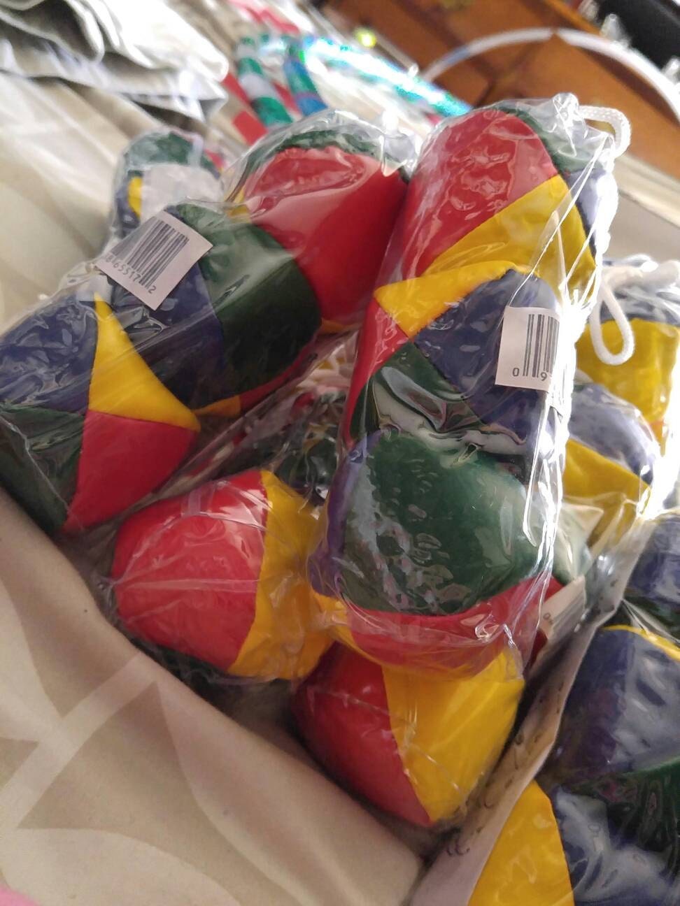 Beginner Juggling Bags Tricolor 3 Pack