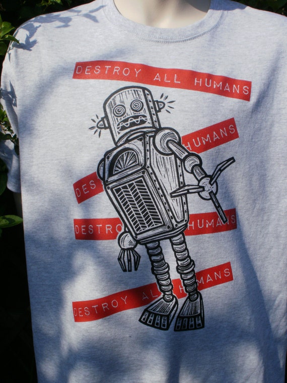 destroy all humans shirt