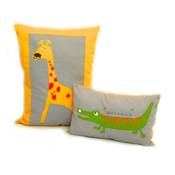 large animal cushions