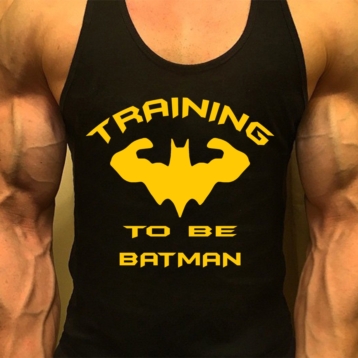 Batman Shirt Men Workout Tank Men Gym Shirt Workout Tank