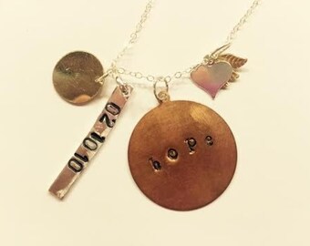 Items similar to Strength and Hope Necklace on Etsy