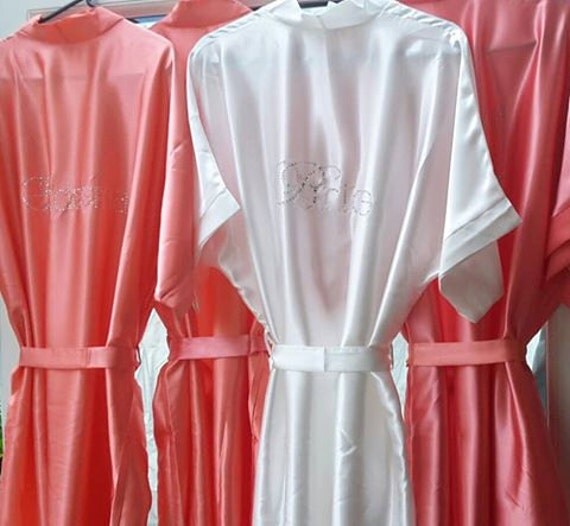 bridal party robes set of 6