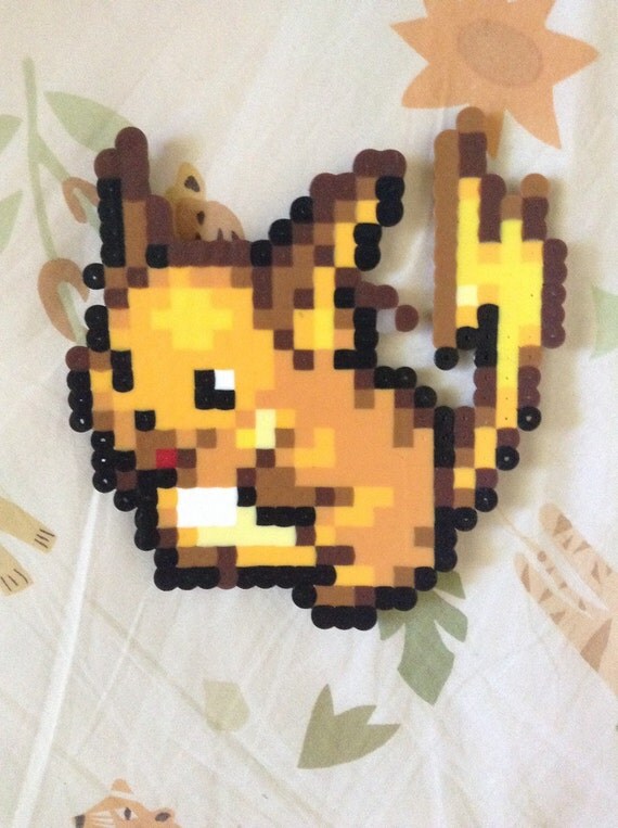 Choose a Raichu Perler Bead Sprite