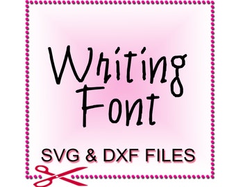 Monogram Fonts for Cricut - Font Design Files For Use With Your Silhouette